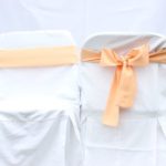 Silla plegable + funda + lazo damasco